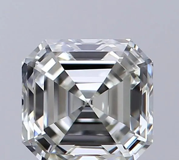 0.50ct Square emerald Natural Diamond (Colour I, Clarity VVS2, Cut GD, GIA Certified)