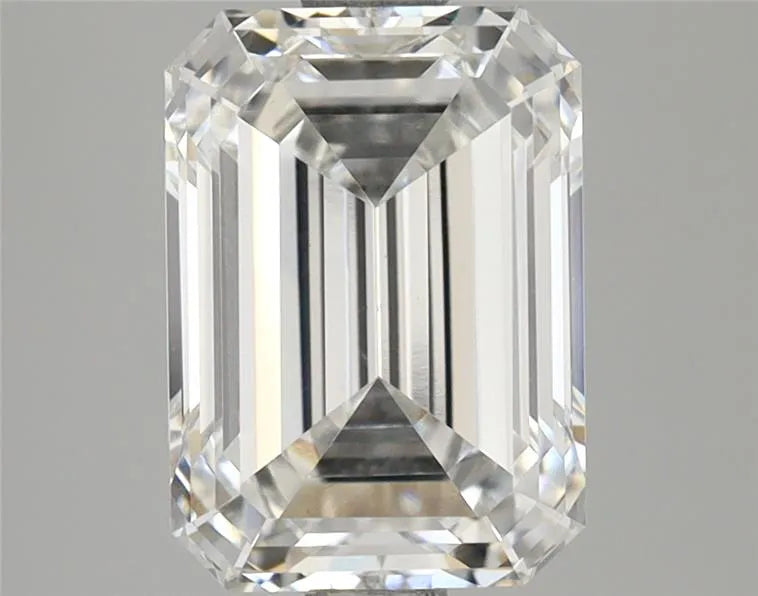 2.68ct Emerald Lab Grown Diamond (Colour E, Clarity VVS2, IGI Certified)