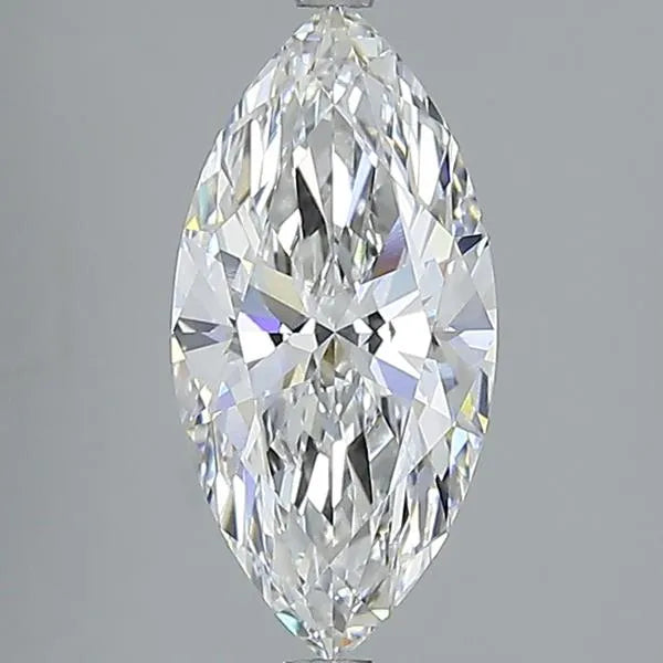 4.09ct Marquise Lab Grown Diamond (Colour E, Clarity VVS2, IGI Certified)