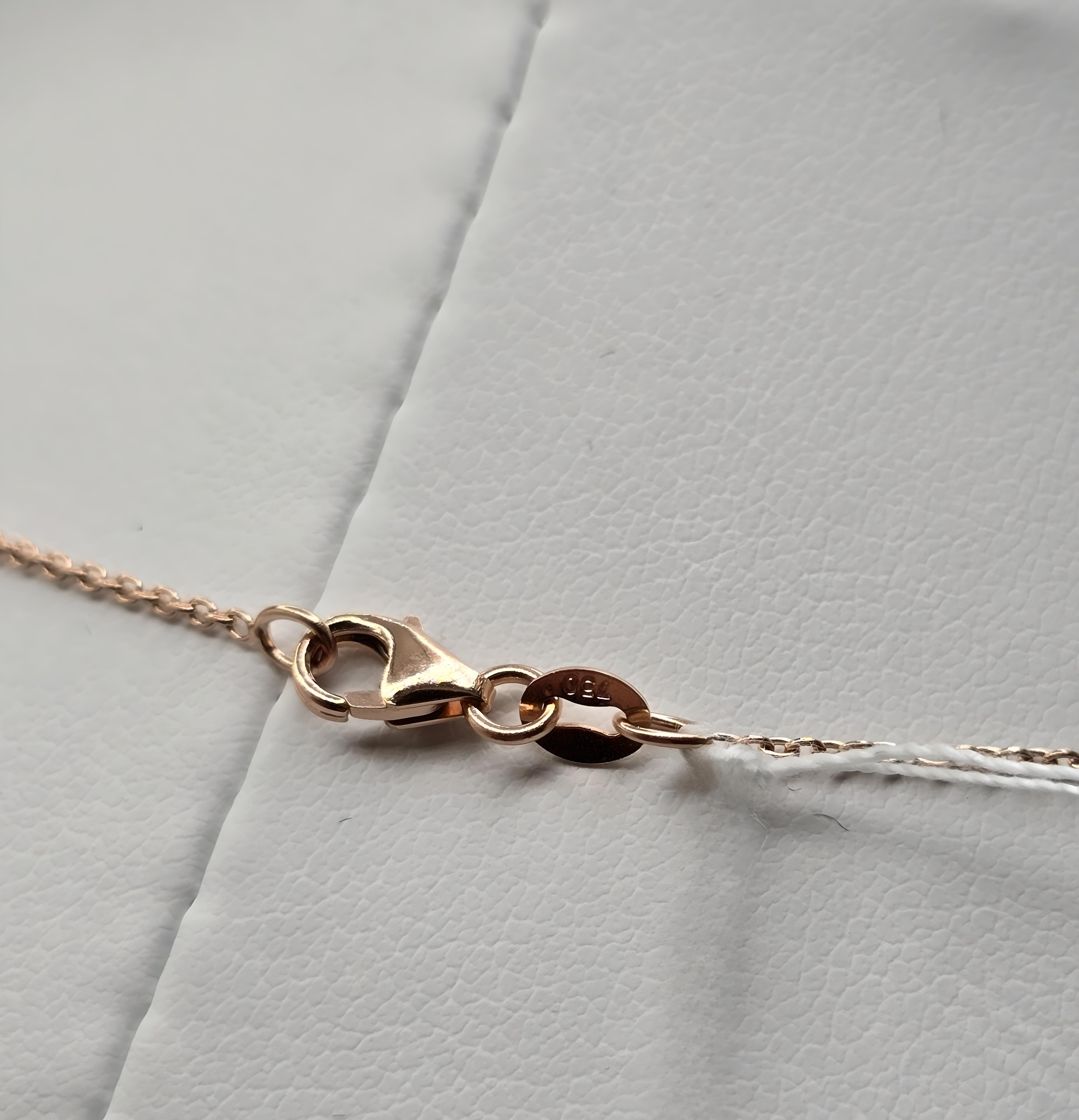 0.5mm Cable Rose Gold Necklace