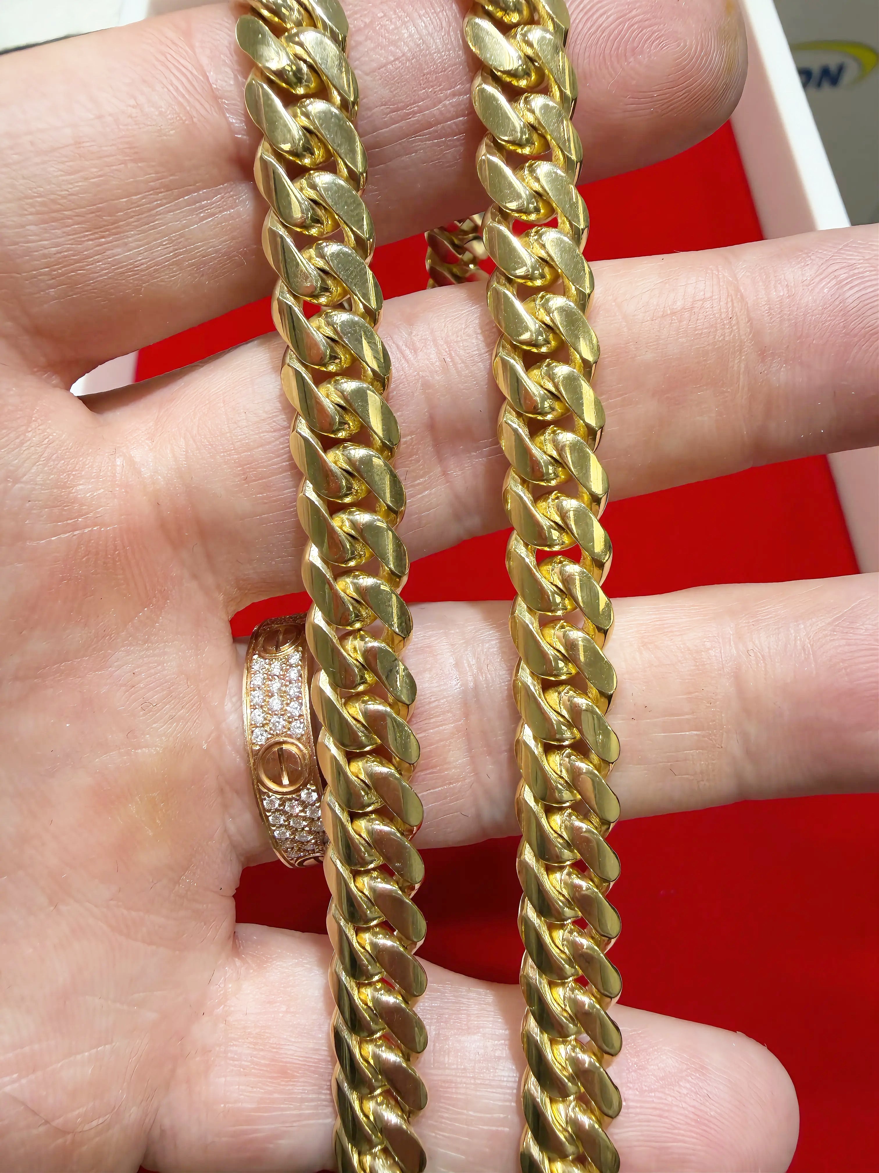 8.5mm Miami Cuban 10k 104 grams