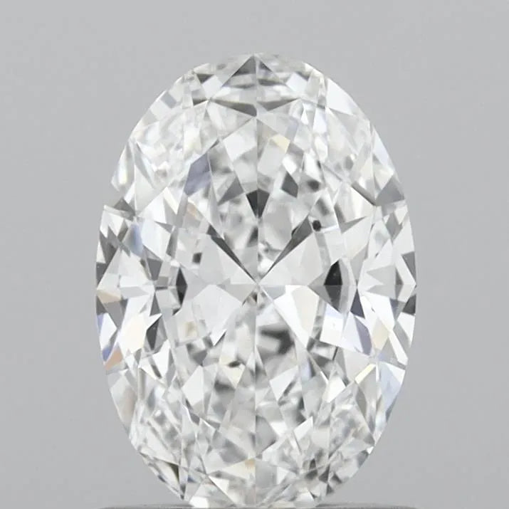 0.70ct Oval Natural Diamond (Colour E, Clarity SI1, GIA Certified)