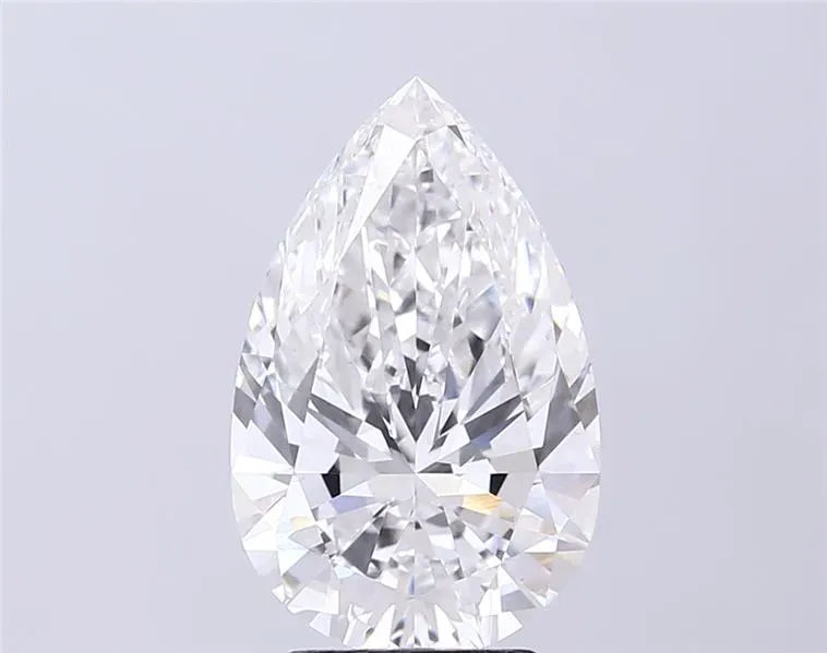 2.55ct Pear Lab Grown Diamond (Colour D, Clarity VVS2, IGI Certified)