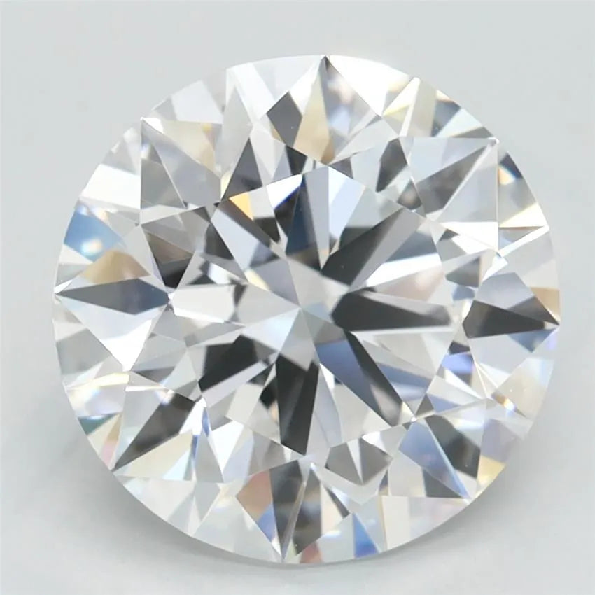 3.29ct Round Lab Grown Diamond (Colour D, Clarity VVS1, Cut EX, GIA Certified)