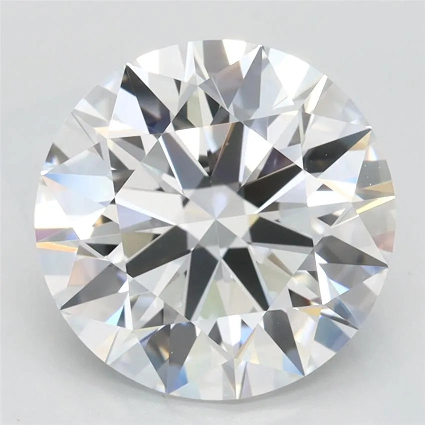3.45ct Round Lab Grown Diamond (Colour D, Clarity VVS1, Cut EX, GIA Certified)