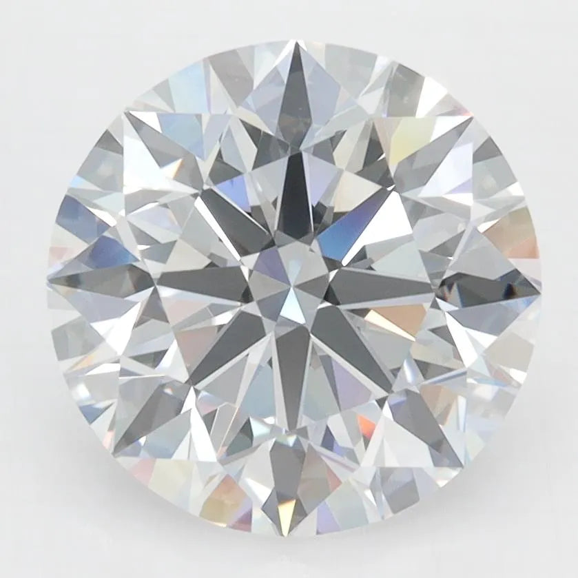 3.69ct Round Lab Grown Diamond (Colour D, Clarity VVS1, Cut EX, GIA Certified)