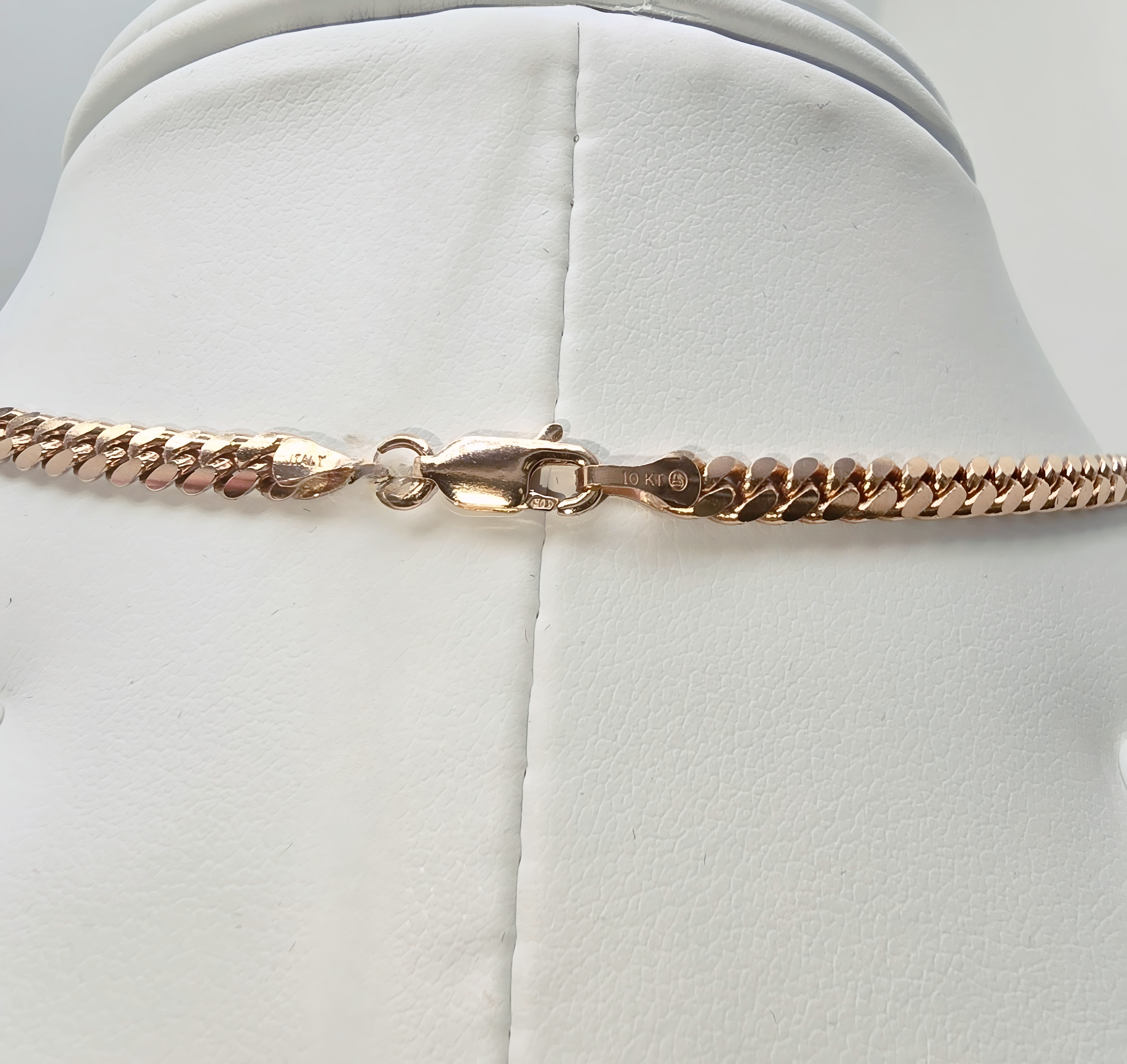 Rose Gold 4mm Cuban Necklace