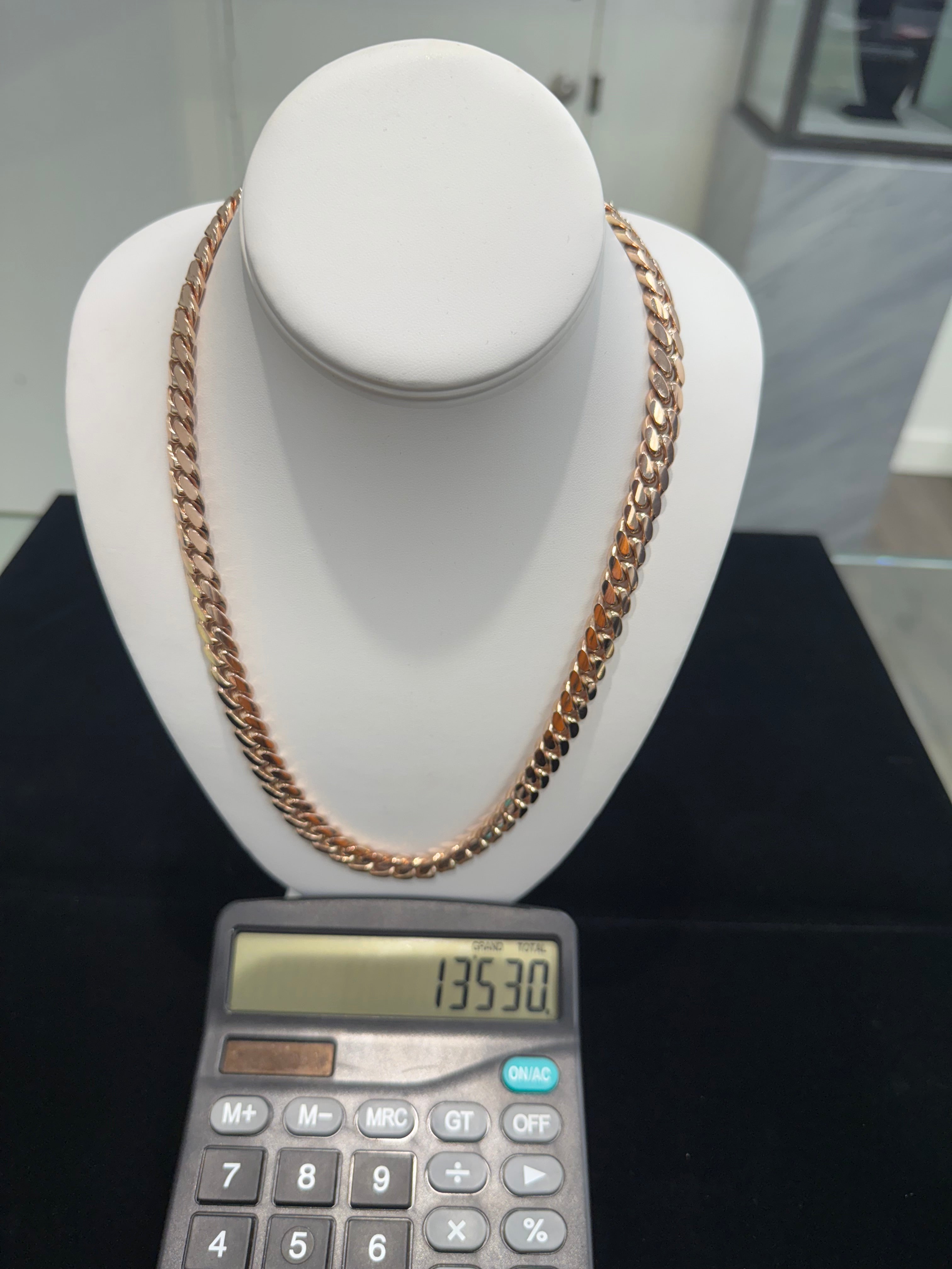 9.5mm Miami Cuban SOLID