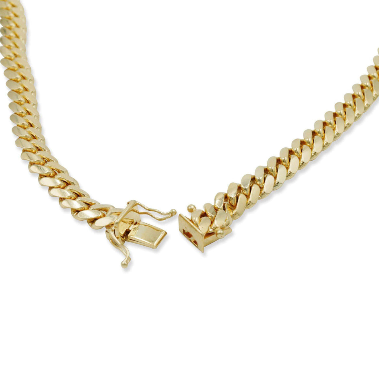 7mm MIAMI CUBAN CHAIN 10k (SOLID )